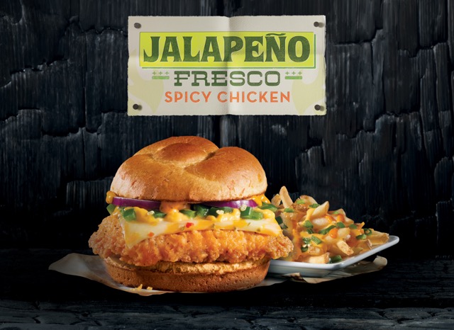 Wendys Jalapeño Fresco Spicy Chicken Sandwich